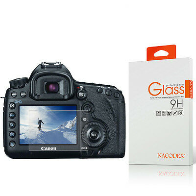 Nacodex Tempered Glass Screen Protector For Canon 5d Mark Iv / 5ds / 5ds R